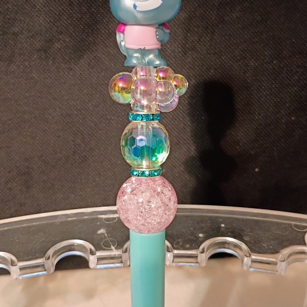 Kids Blue and Pink Character Pen